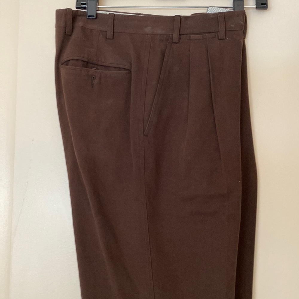 Cotton pants Canali size32, worn